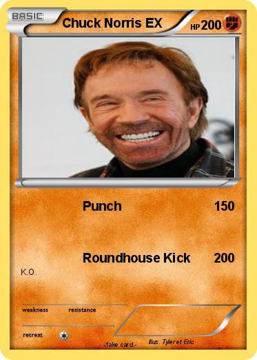 Pokemon Chuck Norris EX