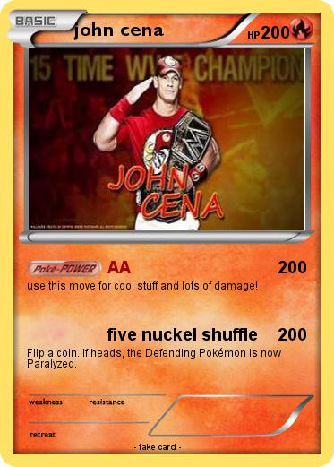 Pokemon john cena