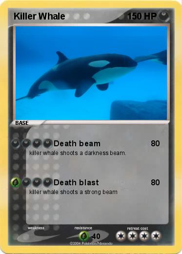 Pokemon Killer Whale
