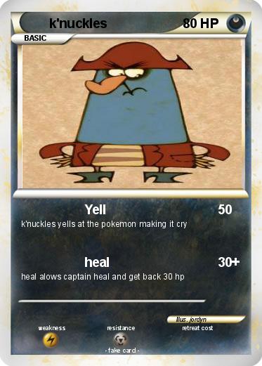 Pokemon k'nuckles