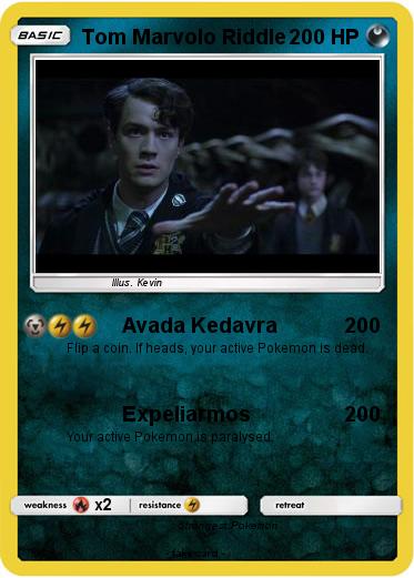Pokemon Tom Marvolo Riddle