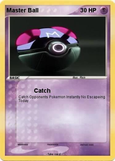 Pokemon Master Ball