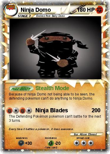 Pokemon Ninja Domo