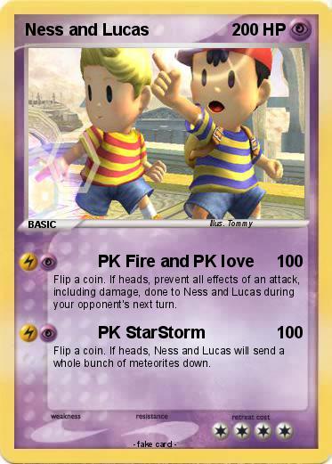 Pokemon Ness and Lucas