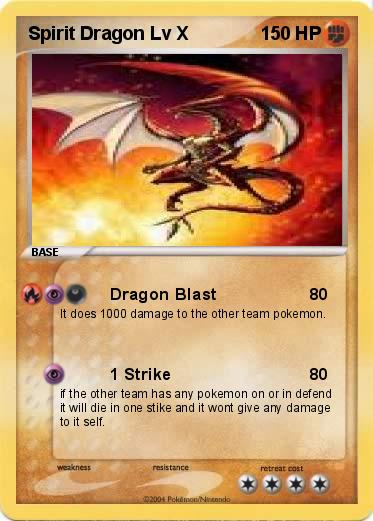 Pokemon Spirit Dragon Lv X