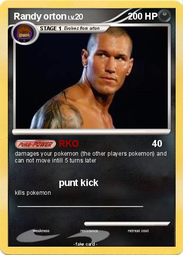 Pokemon Randy orton