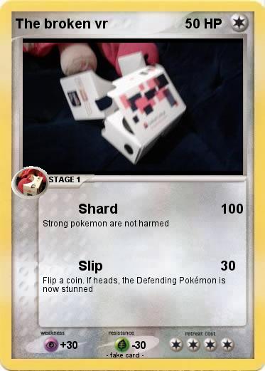 Pokemon The broken vr