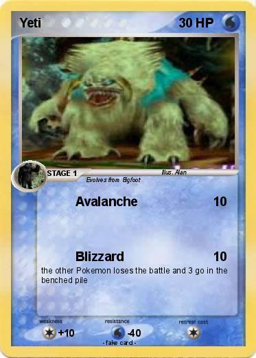 Pokemon Yeti