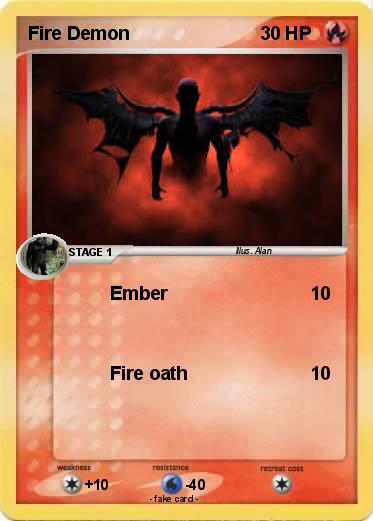 Pokemon Fire Demon