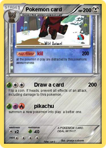 Pokemon Pokemon card