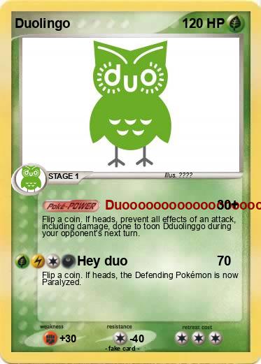 Pokemon Duolingo