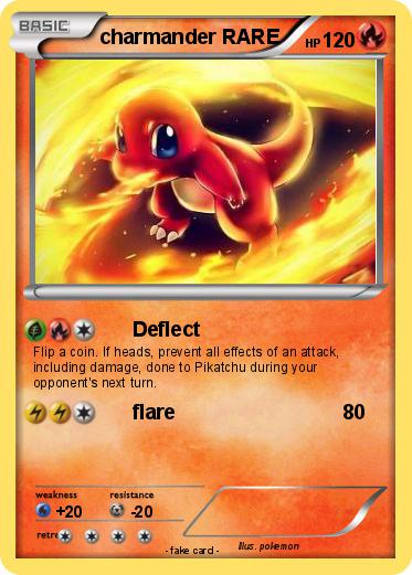 Pokemon charmander RARE