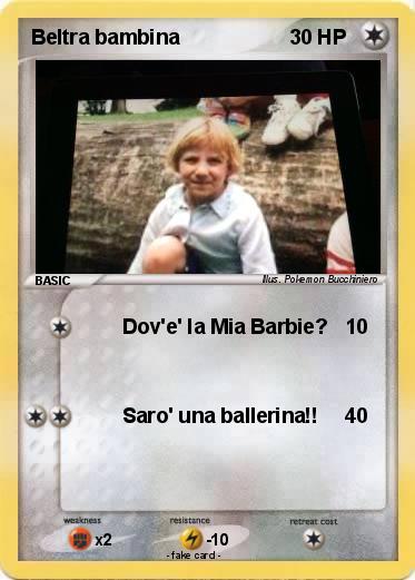 Pokemon Beltra bambina