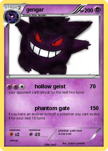 Pokemon gengar