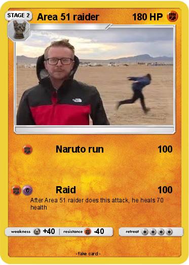 Pokemon Area 51 raider
