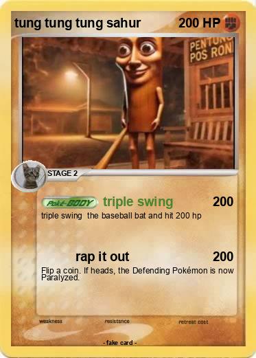 Pokemon tung tung tung sahur