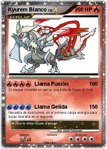 Pokemon Kyurem Blanco