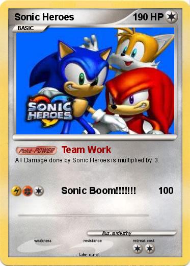 Pokemon Sonic Heroes