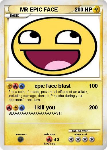 Pokemon MR EPIC FACE