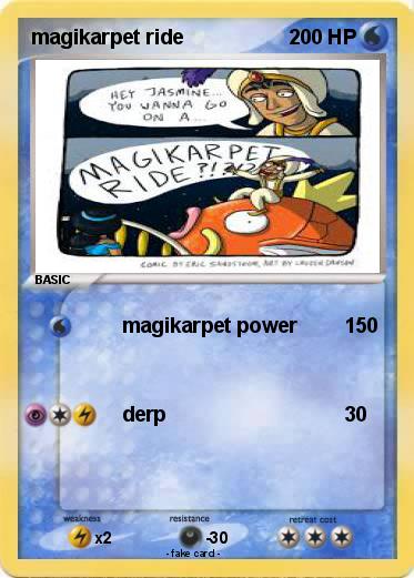 Pokemon magikarpet ride