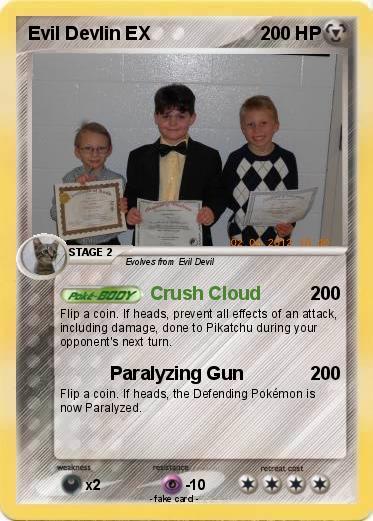Pokemon Evil Devlin EX