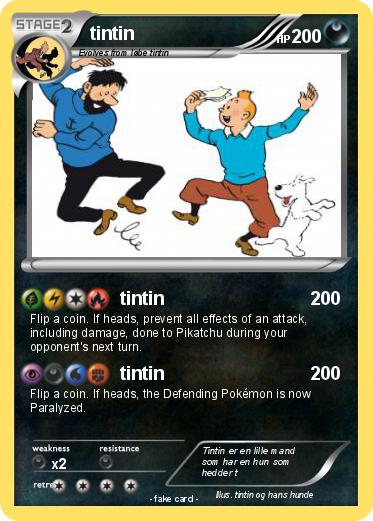 Pokemon tintin