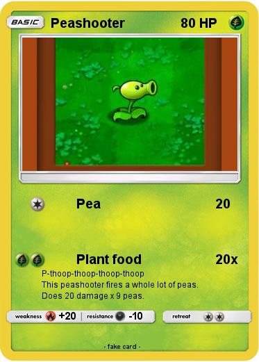 Pokemon Peashooter