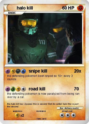 Pokemon halo kill