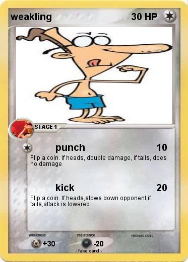 Pokemon weakling