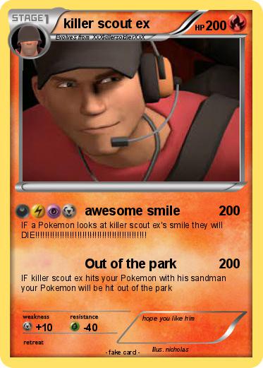 Pokemon killer scout ex