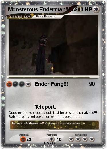 Pokemon Monsterous Enderman!!!