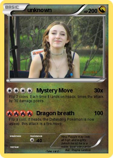 Pokemon unknown