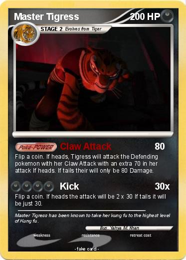 Pokemon Master Tigress