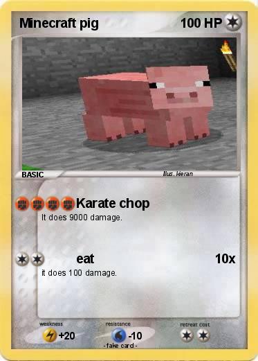 Pokemon Minecraft pig