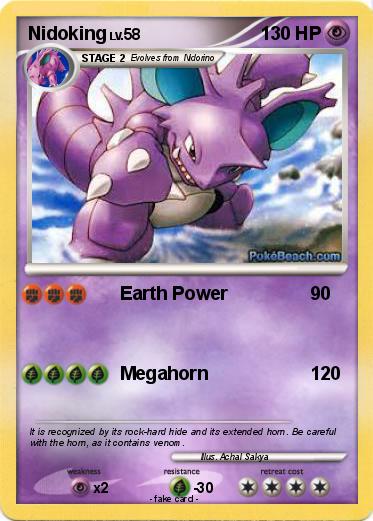 Pokemon Nidoking