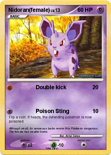 Pokemon Nidoran(female)