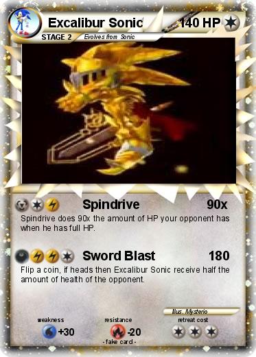 Pokemon Excalibur Sonic