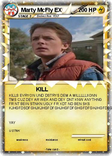 Pokemon Marty McFly EX