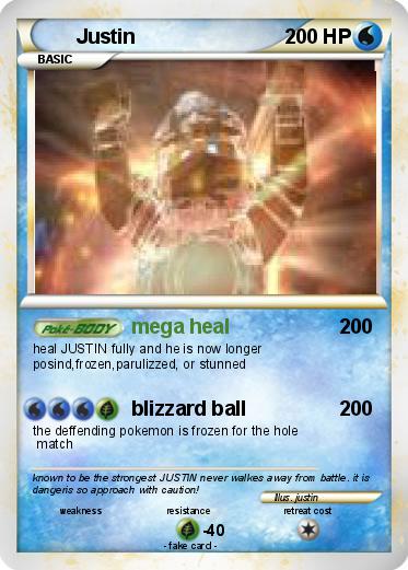 Pokemon Justin