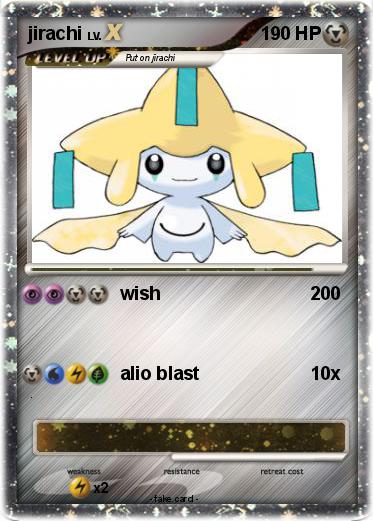Pokemon jirachi
