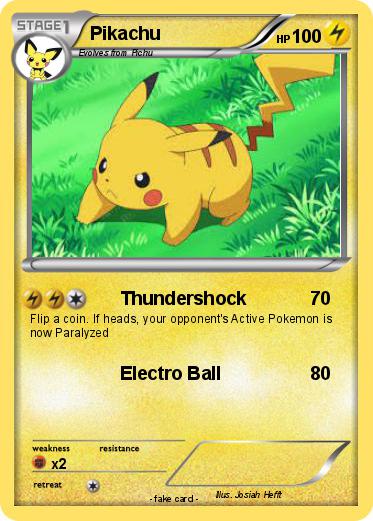 Pokemon Pikachu