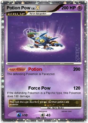 Pokemon Potion Pow
