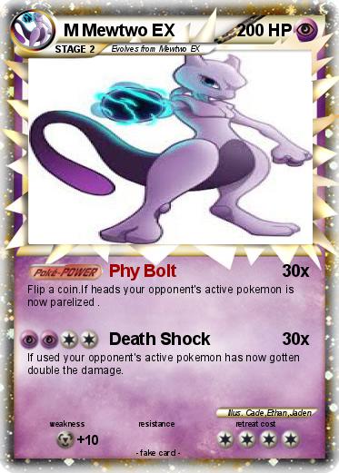 Pokemon M Mewtwo EX