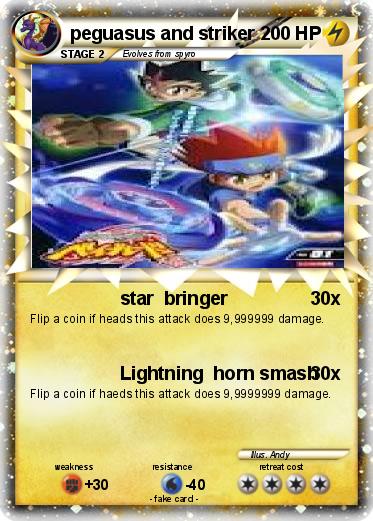 Pokemon peguasus and striker