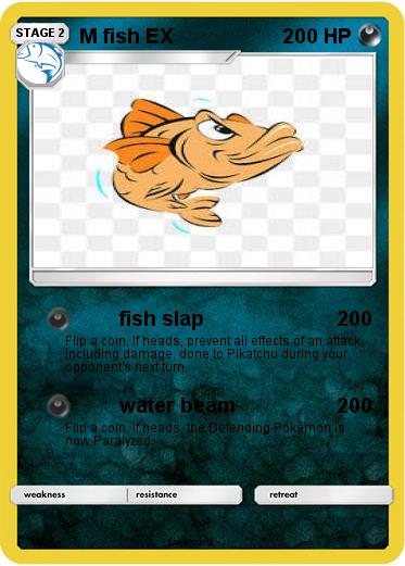 Pokemon M fish EX