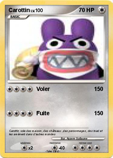 Pokemon Carottin