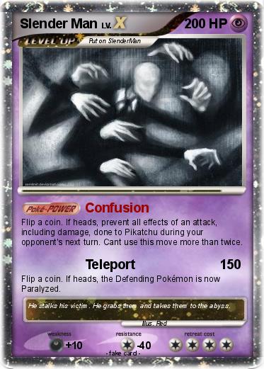 Pokemon Slender Man