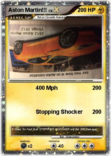 Pokemon Aston Martin!!!