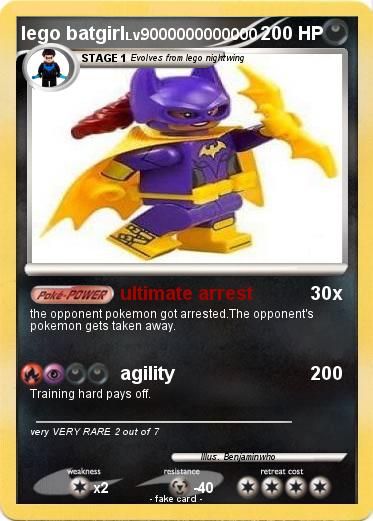 Pokemon lego batgirl