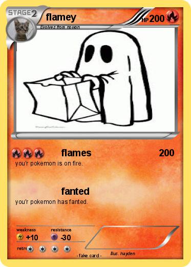 Pokemon flamey